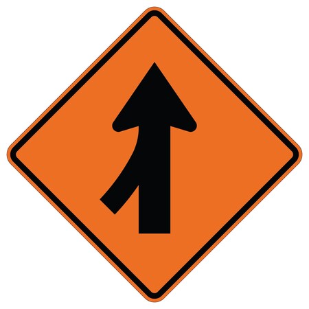 Sign Solutions Usa 18 in Height, 18 in Width, Aluminum, Diamond DUS08HOR1818W4-1L